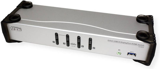 Aten 4-Port USB 3.0 DisplayPort KVMP Switch (CS1914)