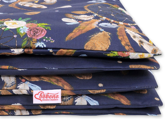 Bobono Kinderbettbezug Navy 90x120cm