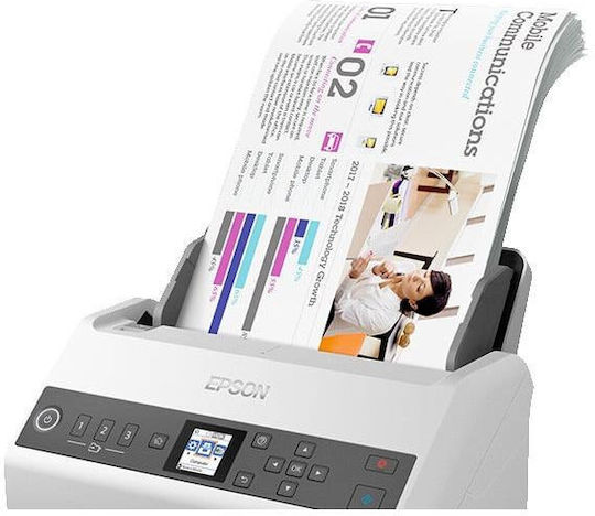 Epson WorkForce DS-730Ν Sheetfed Scanner A4