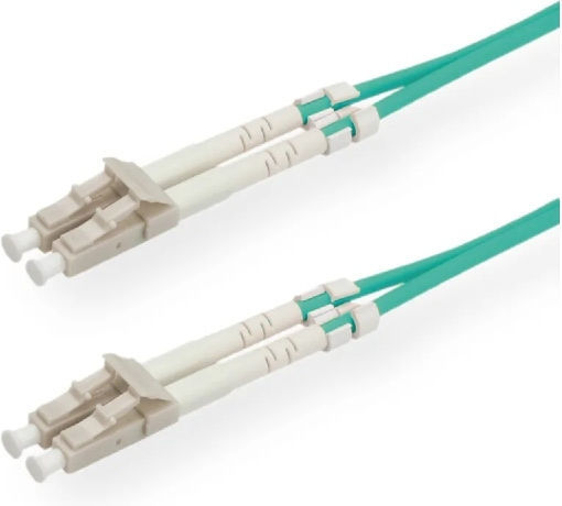 Value Value Optical Fiber Cable LC-LC 0.5m Turquoise