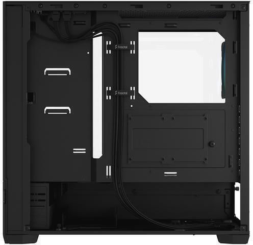 Fractal Design Pop Air Gaming Midi Tower Κουτί Υπολογιστή με Πλαϊνό Παράθυρο και RGB Φωτισμό Black TG Clear Tint