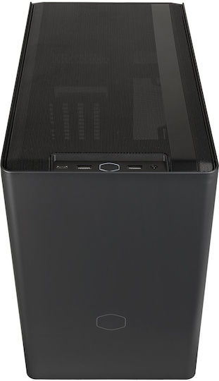 CoolerMaster MasterBox NR200P V2 Мини Кула Компютърна Кутия Черна