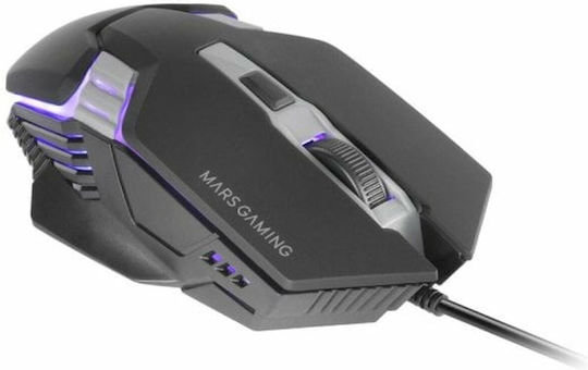 Mars Gaming MM024 RGB Gaming Mouse 4000 DPI Negru