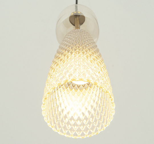 Zambelis Lights Pendant Light Yellow Rail 105cm