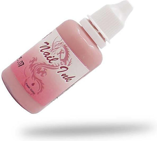 Airbrush Nail Ink Farben malen für Nägel Nebelrose 30ml in Rosa Farbe