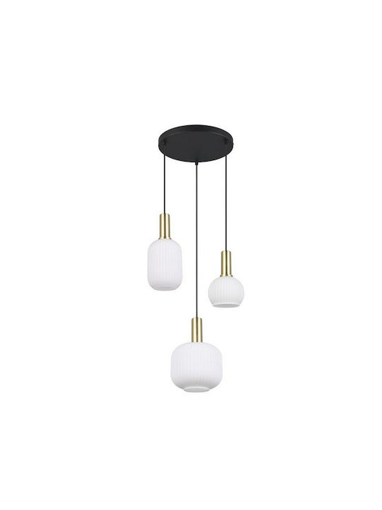 Trio Lighting Pendant Light Black 38x30x150cm