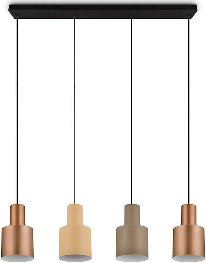 Trio Lighting Pendant Light Black 87x12x150cm Trio Lighting Pendant Light Black 87x12x150cm