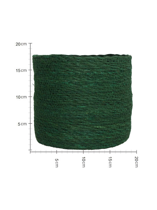 ArteLibre Ghiveci Verde 20x20x18εκ.