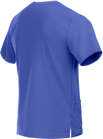 Velilla Unisex Ιατρική Μπλούζα Μπλε
