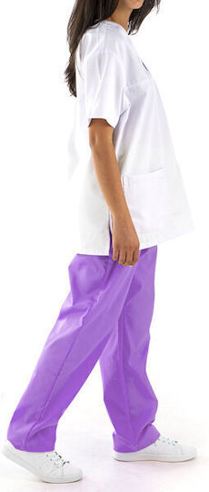 DSwear Women's Purple Medical Pants