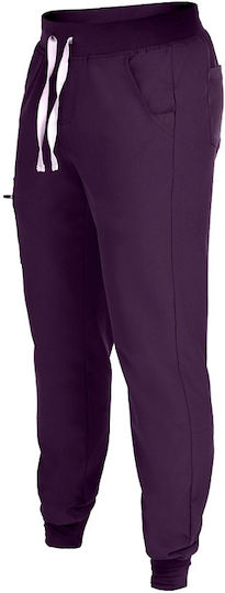 Be Unique Unisex Purple Medical Pants