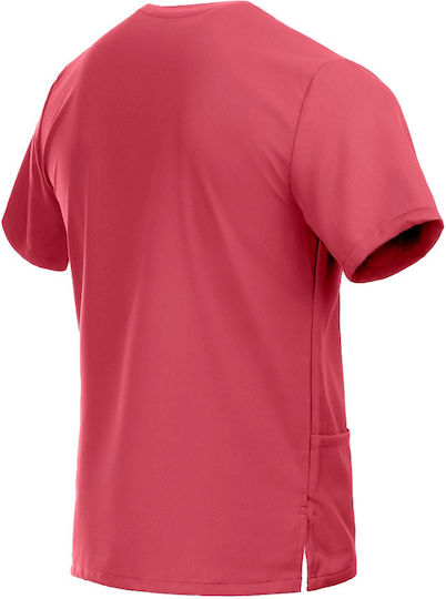 Velilla Unisex Ιατρική Μπλούζα Ροζ