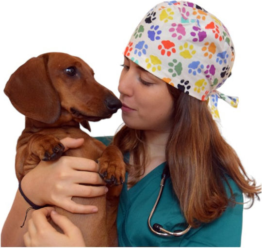 Gima Unisex Multicolour Cotton Surgical Cap