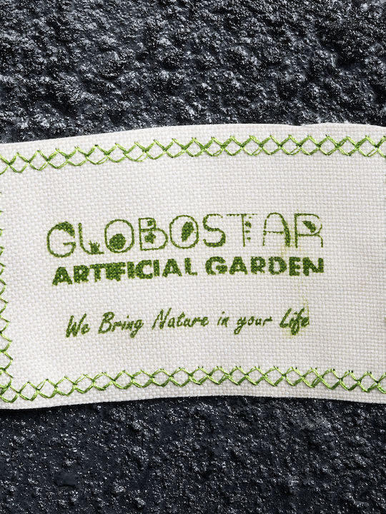 GloboStar Nashville Planter Polyester Black with Stand 40x40x50cm.