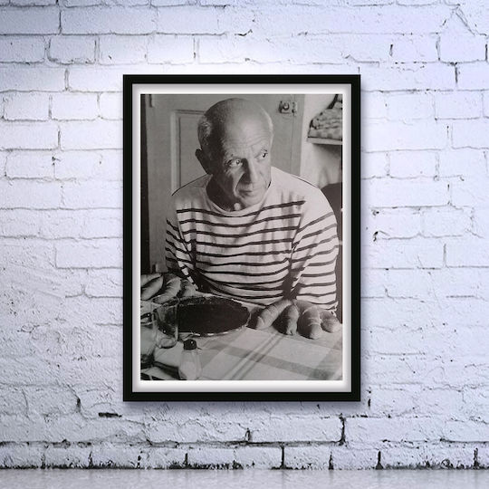 Pablo Picasso P Κάδρο Ξύλινο 21x30cm