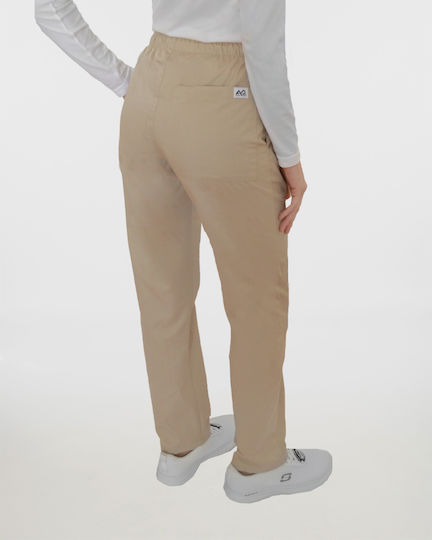 Ayo Brave Unisex Beige Medical Pants Cotton and Polyester