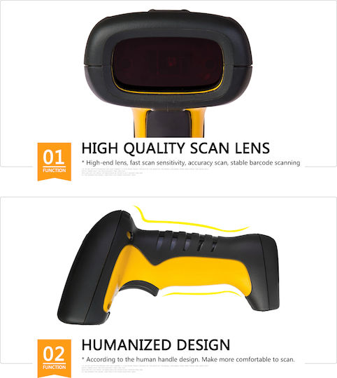 Netum Scanner portabil Wireless
