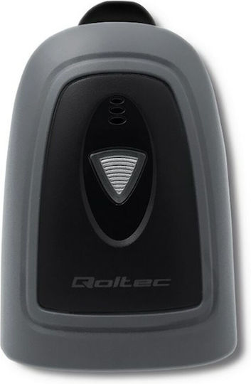 Qoltec Scanner Χειρός Ενσύρματο με Δυνατότητα Ανάγνωσης 2D και QR Barcodes