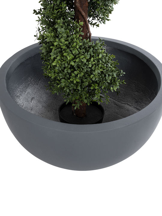 GloboStar Planter Polyester Gray 61x61x30cm.