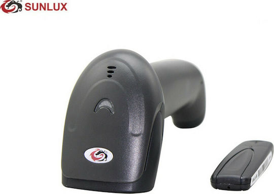 Sunlux Handheld Scanner Wireless with 2D and QR Barcode Reading Capability