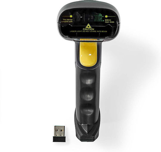 Nedis Handheld Scanner Wireless with 1D Barcode Reading Capability