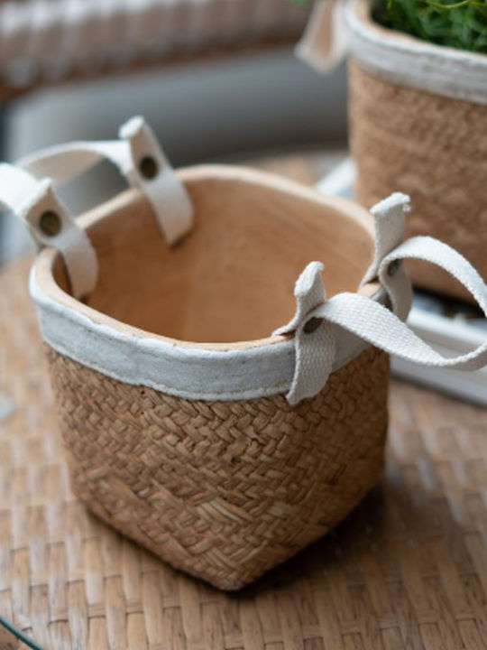 Artekko Planter Concrete Beige 16x16x14cm.