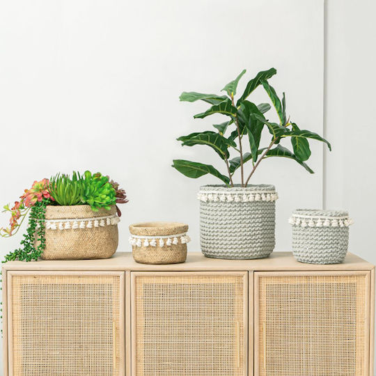 Artekko Planter Concrete Gray 27x27x25cm.