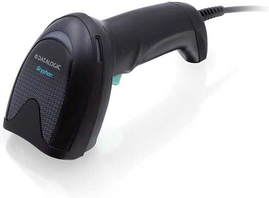 Datalogic Gryphon I GD4520 Handheld Scanner Wired with 2D and QR Barcode Reading Capability