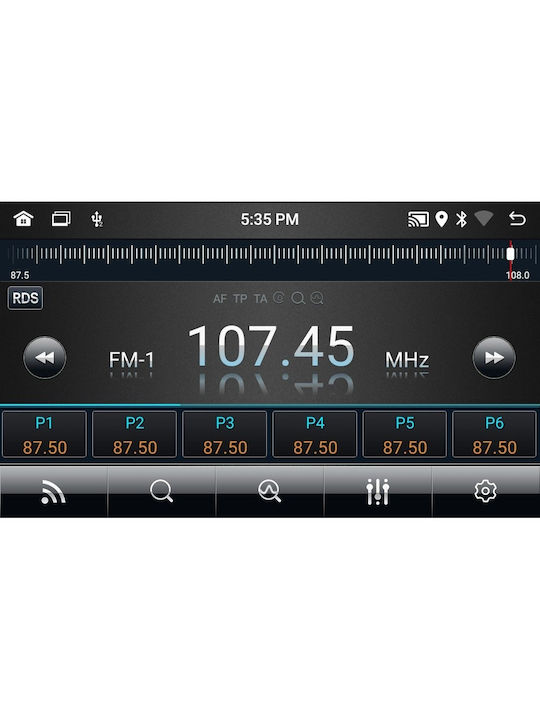 Digital IQ Sistem Audio Auto pentru Toyota Auris 2007-2012 (Bluetooth/USB/AUX/WiFi/GPS/Apple-Carplay/Android-Auto) cu Ecran Tactil 7"