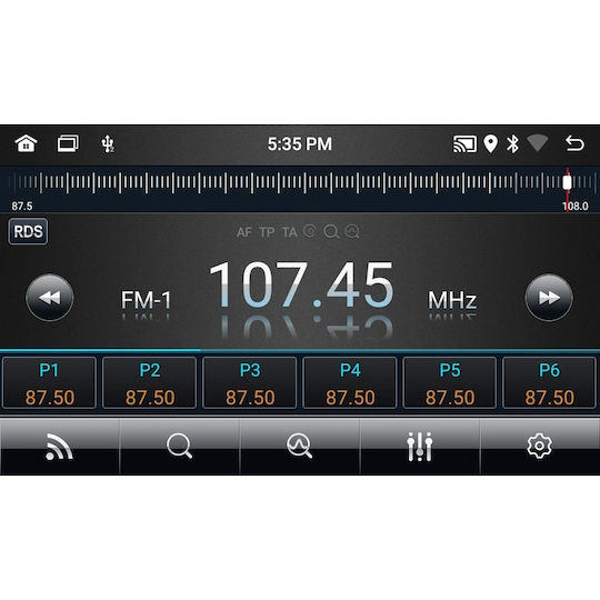 Digital IQ Ηχοσύστημα Αυτοκινήτου για Toyota Auris 2007-2012 (Bluetooth/USB/AUX/WiFi/GPS/Apple-Carplay/Android-Auto) με Οθόνη Αφής 7"
