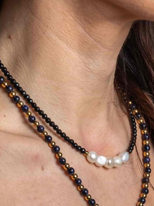 Cuoro Γυναικείο Βραχιόλι με Πέρλες