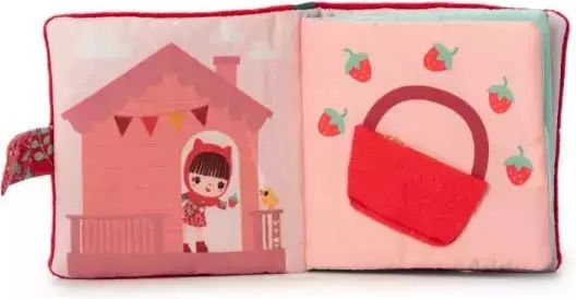 Lilliputiens Activity Book Little Red Riding Hood made of Fabric for 6++ Months