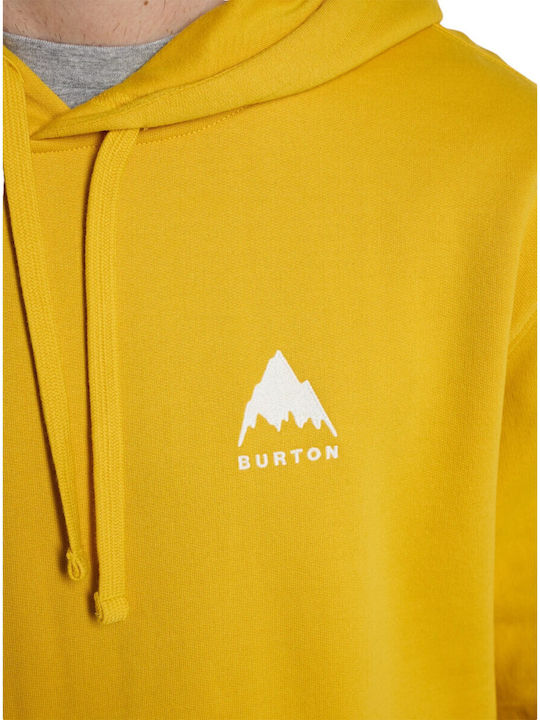 Mountain Φούτερ με Κουκούλα Goldenrod