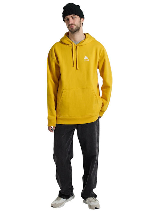 Mountain Φούτερ με Κουκούλα Goldenrod