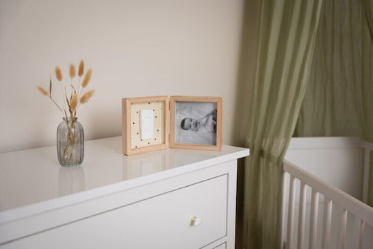 Petit Artichaut Baby Keepsake Frame made of Wood