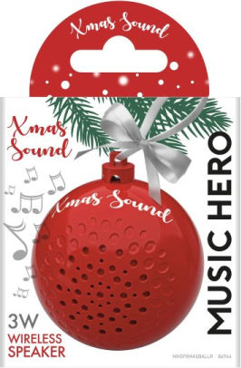 SBS Music Hero Christmas Ball Bluetooth високоговорител 3W Розов