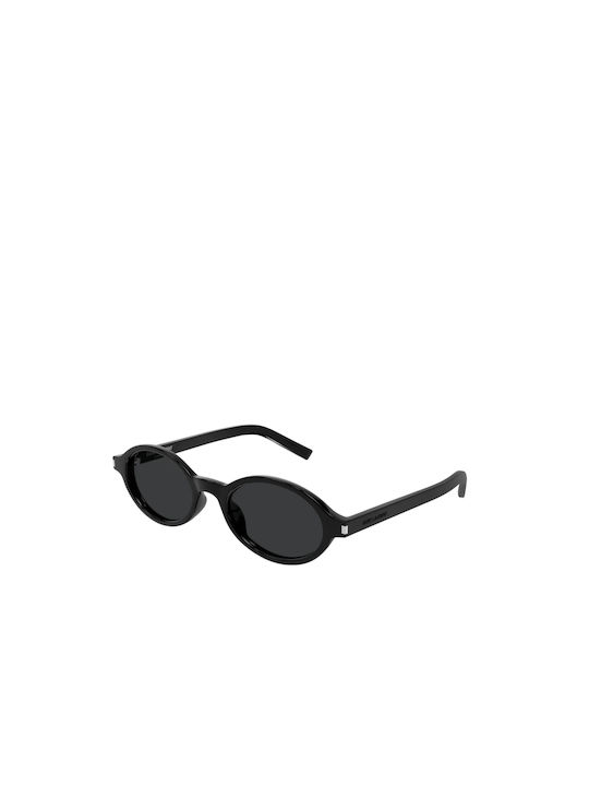 Ysl Sunglasses with Black Plastic Frame and Black Lens SL751 JEANNE 001