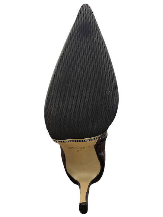 Women's High Heel Boots Black