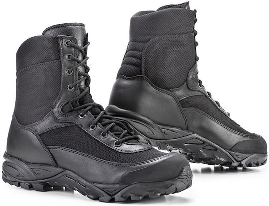 Jolly Joy Cizme Militare Impermeabile Cu Membrană Gore-Tex Din Mesh Negru