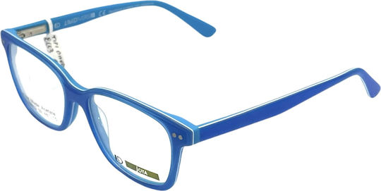 Tipi Diversi Kinder Acetat Brillengestell Blau TD8603 C2