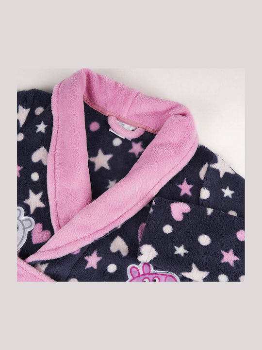 Arnetta Παιδική Ρόμπα Χειμωνιάτικη Fleece Μπλε