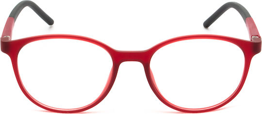 Marasil Kindlich Kunststoff Brillenrahmen Rot 556 C2