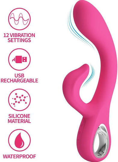 Pretty Love Fritz Vibrator Kaninchen Rosa