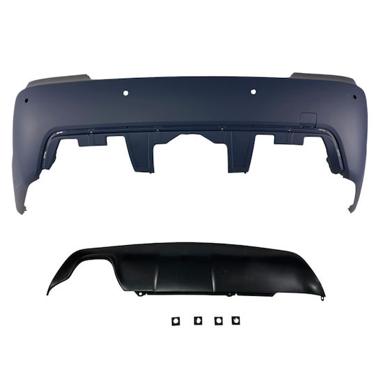 Πίσω Προφυλακτήρας Bmw E60 Sedan M Pack Design Ανοίγματα Parktronic 18mm