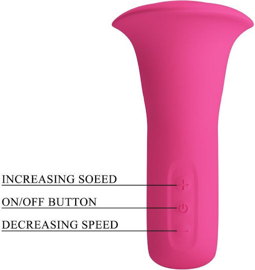 Pretty Love Vibrator Vibrating Tongue 12 Клитор Вибратор с Дистанционно Управление Розов
