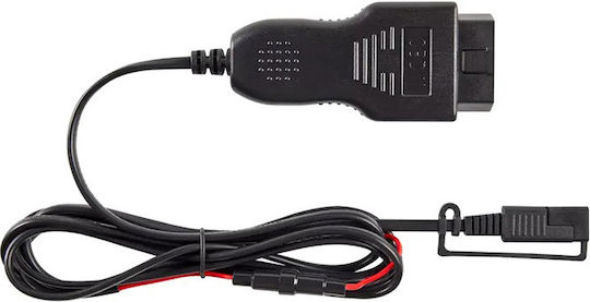 OBDII Connection Cable Solar Car Battery Maintainer Charger Osram Ospobd