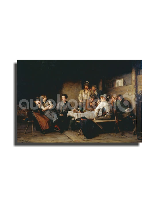 Replica Painting Tyrolean Salon Franz Defregger 40cm X 30cm