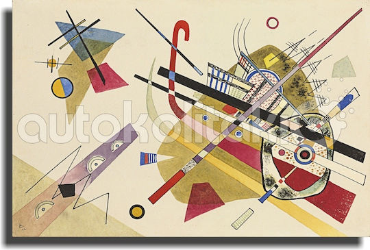 Orafol Πίνακας Αντίγραφο του Wassily Kandinsky σε Καμβά Orafol Πίνακας Αντίγραφο του Wassily Kandinsky σε Καμβά