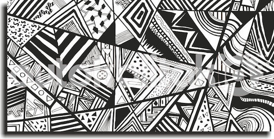 Orafol Black And White σε Καμβά