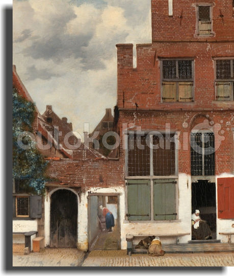 Orafol The Little Street - Johannes Vermeer σε Καμβά Orafol The Little Street - Johannes Vermeer σε Καμβά